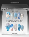 Deep Sea Serenade Handmade Press On Nails