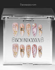 Gilded Nacre Handmade Press On Nails