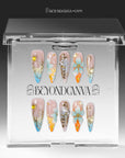 Oasis Baroque Handmade Press On Nails
