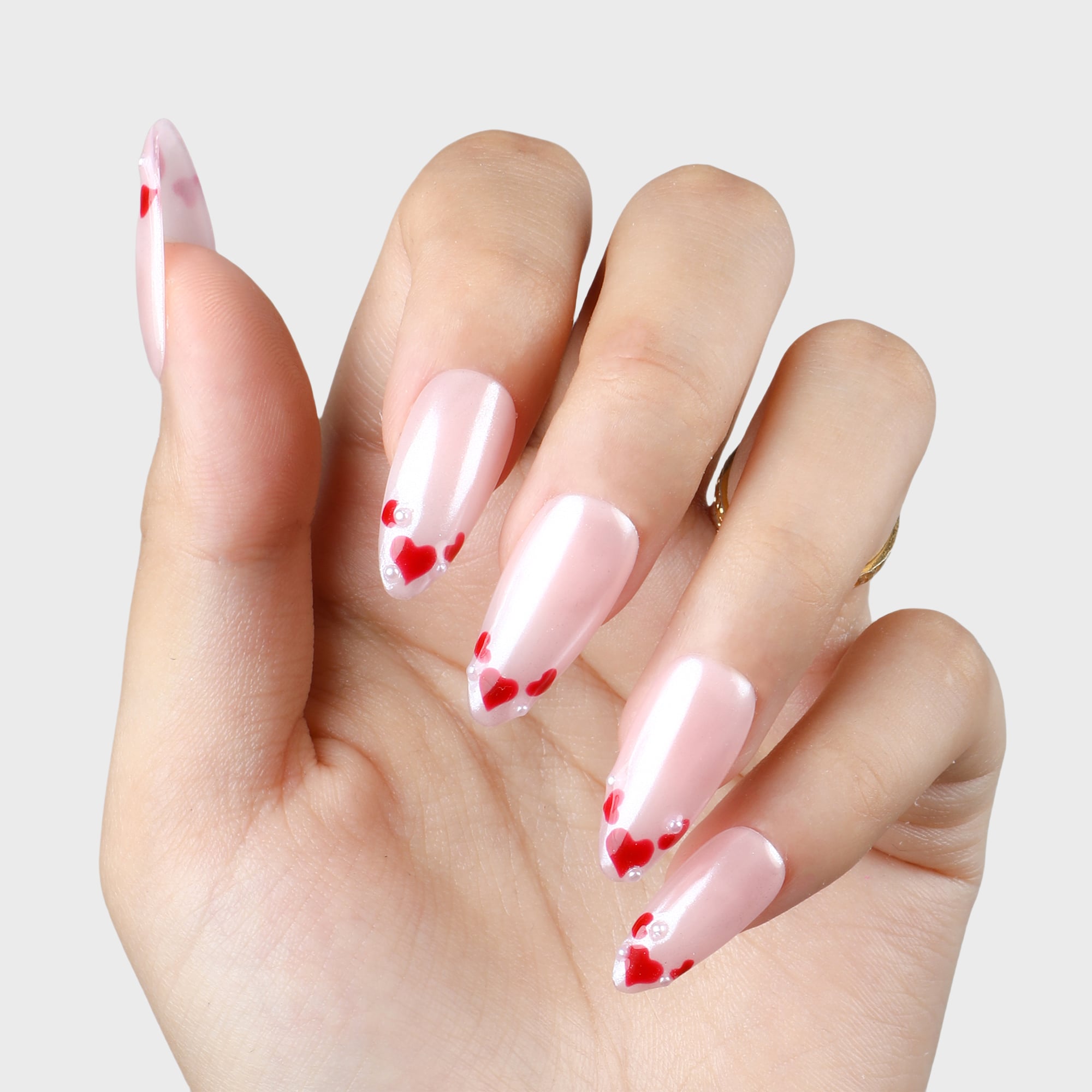 Heart Handmade Press On Nails