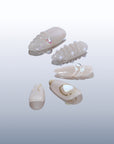 Golden Pearl Harmony Handmade Press On Nails