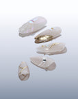 Golden Pearl Harmony Handmade Press On Nails