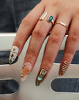 Cosmic Relic Handmade Press On Nails