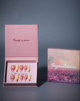Blossom Elegance Handmade Press On Nails