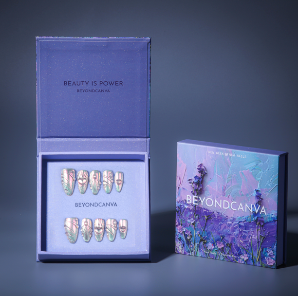 Moonwave Handmade Press On Nails