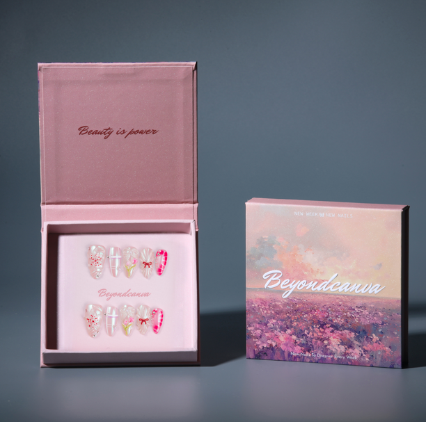 Sakura Whisper Handmade Press On Nails