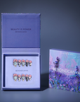 Midnight Bloom Handmade Press On Nails