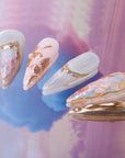 Radiant Fusion Handmade Press On Nails