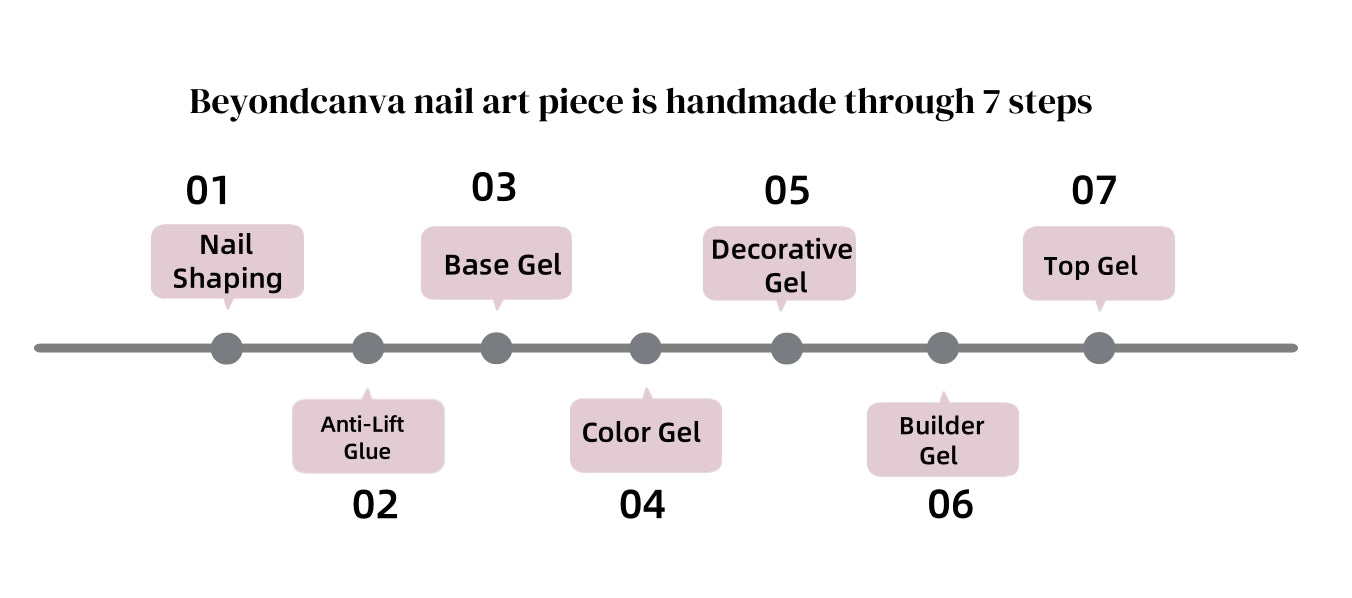 Crystal Handmade Press On Nails