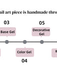 Crystal Handmade Press On Nails