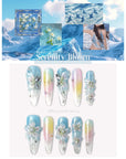 Serenity Bloom Handmade Press On Nails