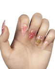 Floral Tide Handmade Press On Nails