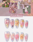 Pastel Bloom Handmade Press On Nails