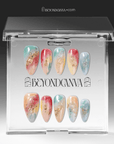 Auroral Whispers Handmade Press On Nails