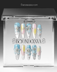 Serenity Bloom Handmade Press On Nails