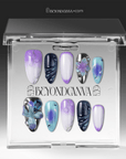 Moon Orchid Handmade Press On Nails