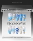 Ocean Rhapsody Handmade Press On Nails