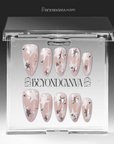 Starlit Whisper Handmade Press On Nails