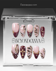 Crimson Chapel Handmade Press On Nails
