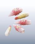 Blossom Elegance Handmade Press On Nails