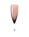 V Letter French Extra Long Stelitto Palette Handmade Press On Nails