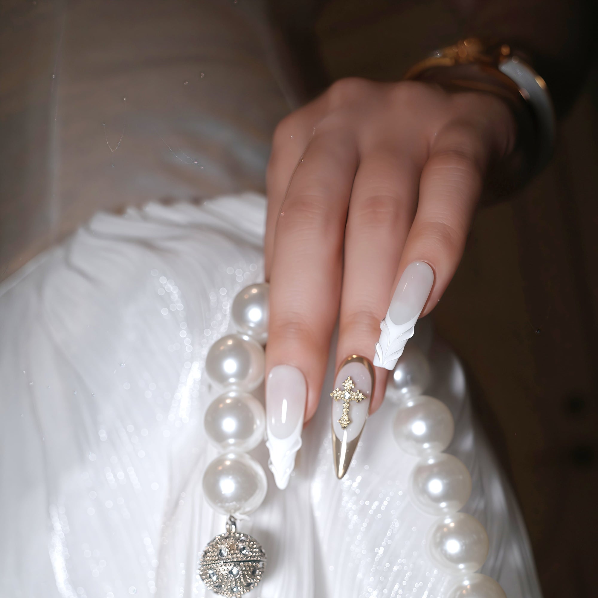 Divine Grace Handmade Press On Nail