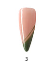 Side Bang French Extra Long Stelitto Palette Handmade Press On Nails