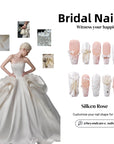 Silken Rose Handmade Press On Nails