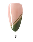 Side Bangs French Long Almond Palette Handmade Press On Nails