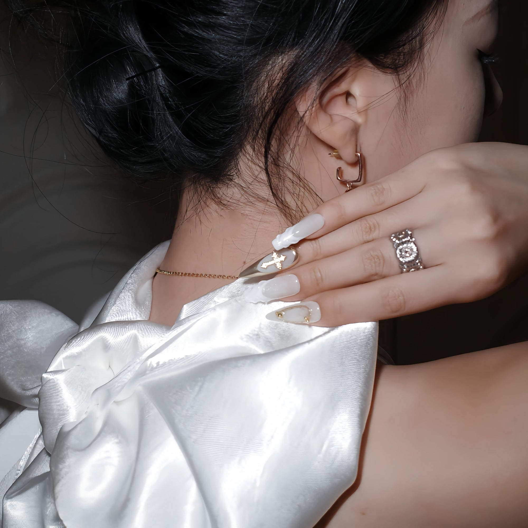 Divine Grace Handmade Press On Nail