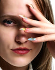 Auroral Whispers Handmade Press On Nails