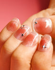Sparkle Starry Night Handmade Press On Nails