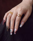 Wild Cherry Handmade Press On Nails