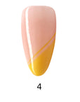Side Bangs French Long Almond Palette Handmade Press On Nails