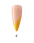 Side Bang French Extra Long Stelitto Palette Handmade Press On Nails