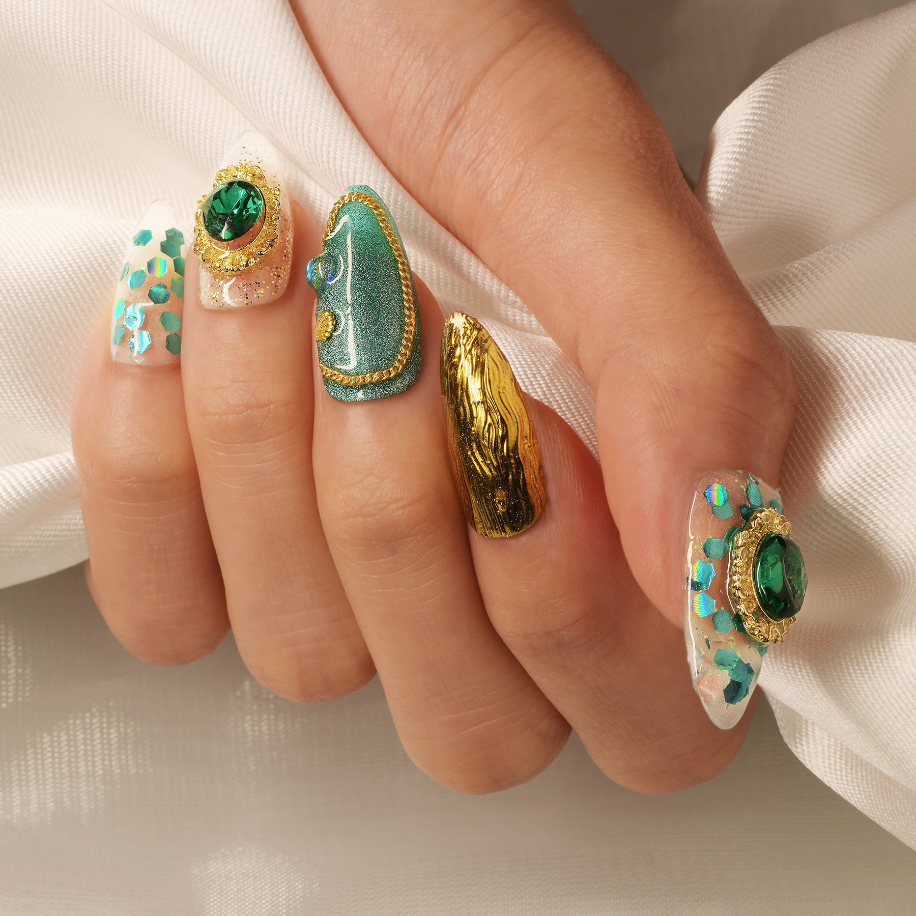 Arabian Nights Handmade Press On Nails