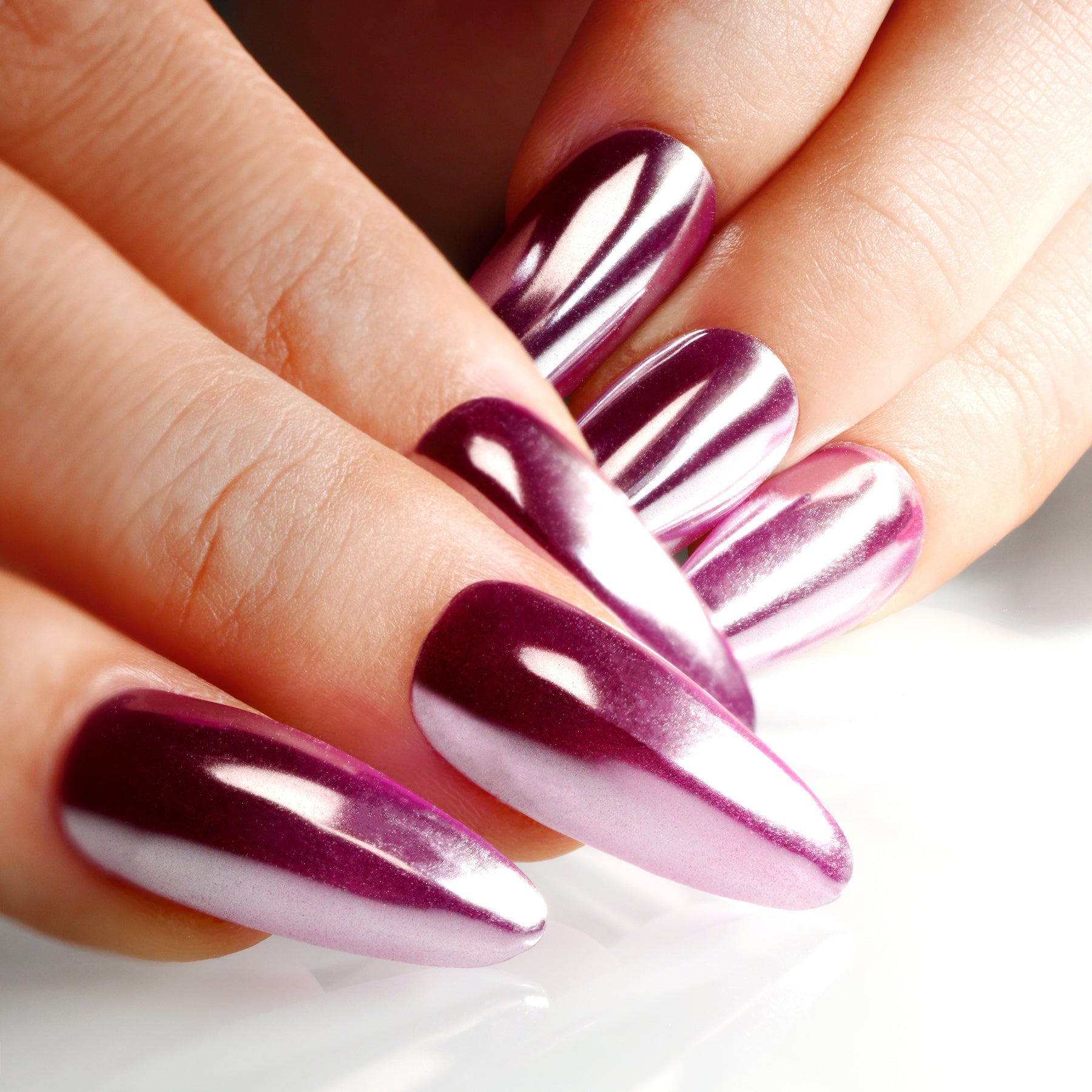 Pink Radiance Handmade Press On Nails