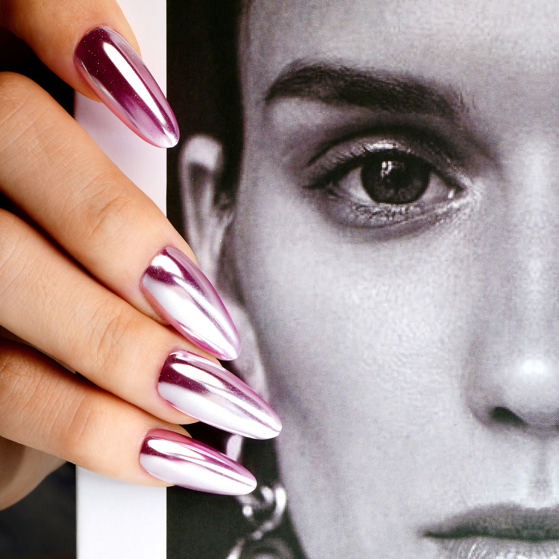 Pink Radiance Handmade Press On Nails