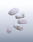Dewy Blossom Sparkle Handmade Press On Nails