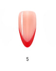 V Letter French Long Almond Palette Handmade Press On Nails