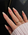 Peachy Nude Handmade Press On Nails