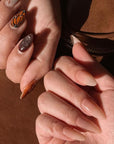 Peachy Nude Handmade Press On Nails