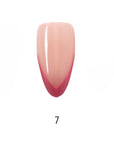 V Letter French Long Almond Palette Handmade Press On Nails