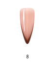 V Letter French Extra Long Stelitto Palette Handmade Press On Nails