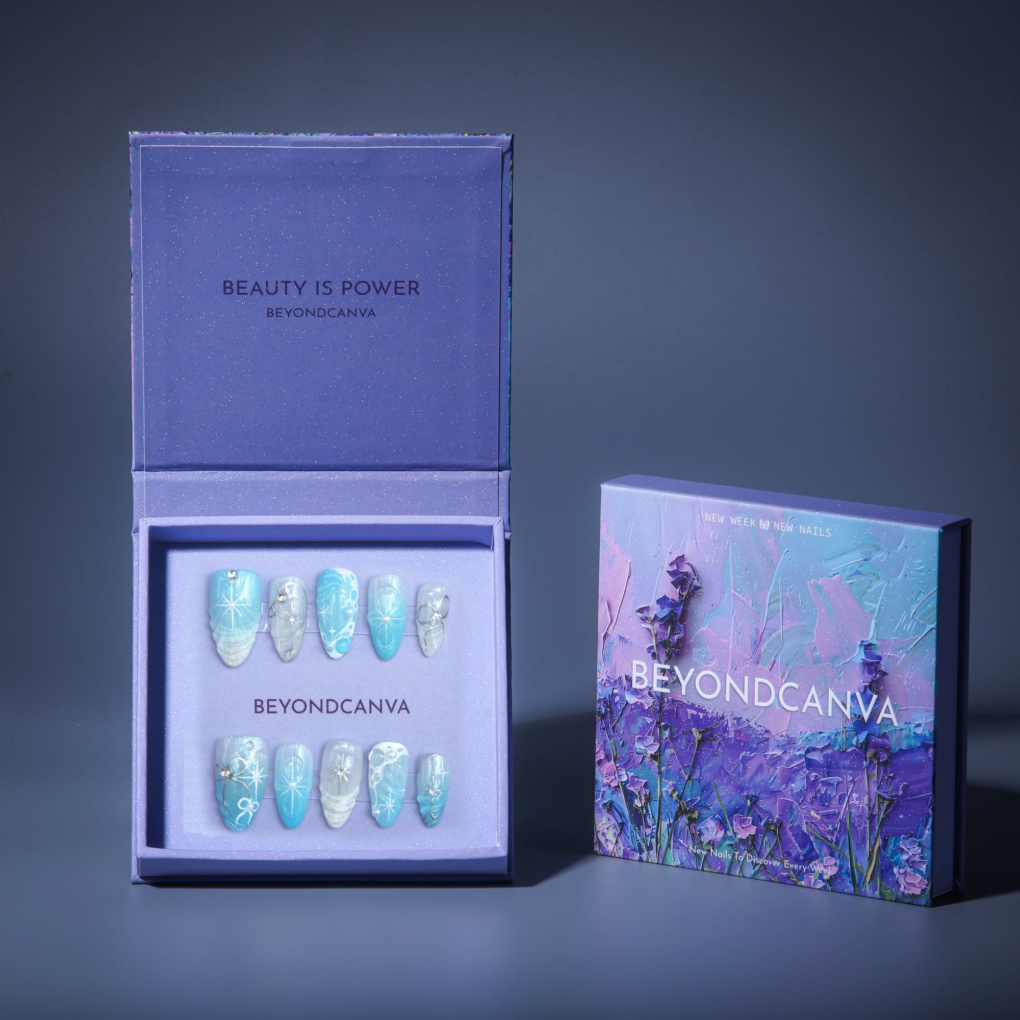 The Siren's Call Handmade Press On Nails