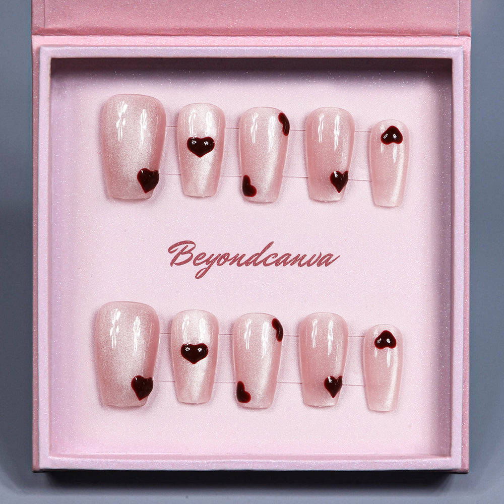 Love's Whisper Handmade Press On Nails