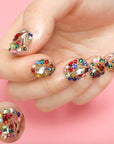 Galactic Gossamer Handmade Press On Nails