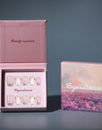 Dewy Blossom Sparkle Handmade Press On Nails