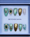Arabian Nights Handmade Press On Nails