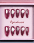 Pink Radiance Handmade Press On Nails